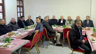 İftar sofrası ve katılımcılar