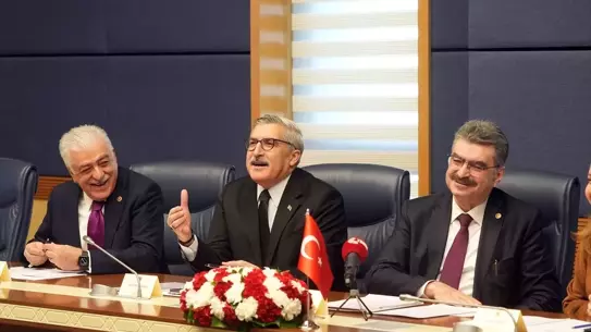 Görüşme anından fotoğraf