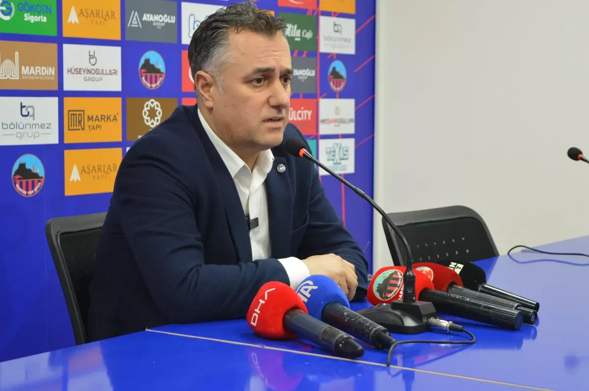 Mardin 1969 Spor, Bülent Akan'ı Teknik Direktör Olarak Atadı: 1. Lig Hedefi