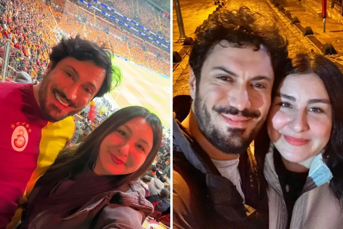 Yasemin Sakallıoğlu ve Burak Yırtar, Galatasaray Zaferiyle 5. Evlilik Yıldönümünü Kutladı