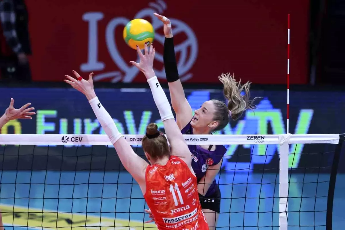 Zeren Spor, CEV Şampiyonlar Ligi Çeyrek Finalinde Imoco Conegliano'ya 3-0 Yenildi