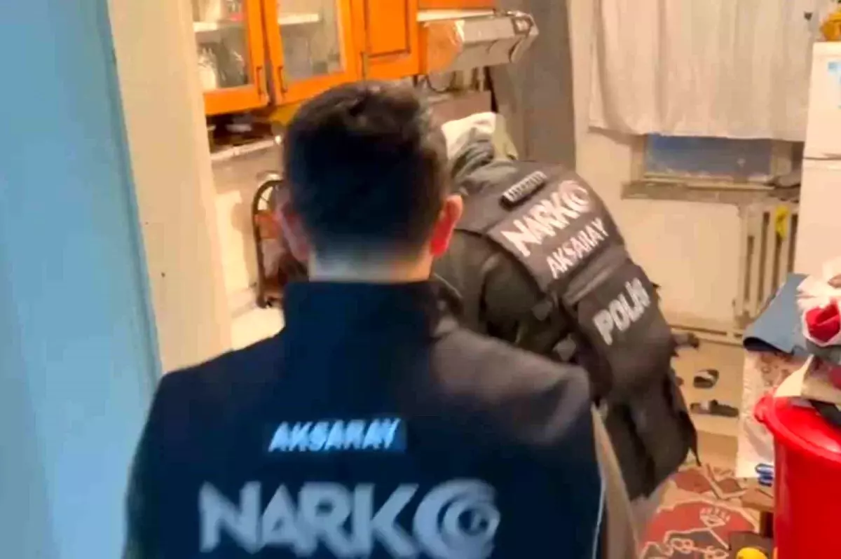 Aksaray’da Narkotik Operasyonu: 13 Şüpheli Tutuklandı