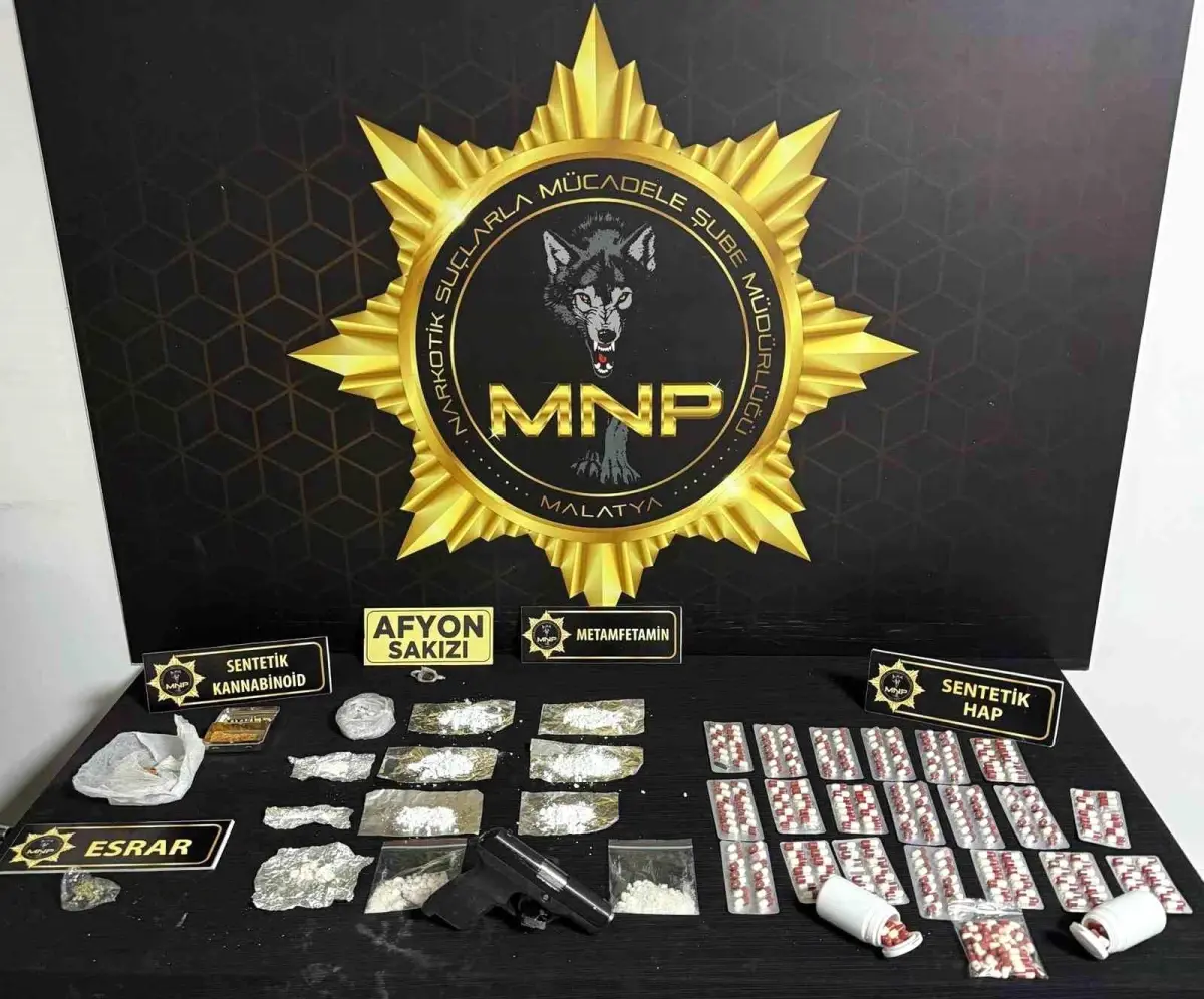 Malatya’da Uyuşturucu Kaçakçılığına Büyük Darbe: 7 Şahıs Tutuklandı
