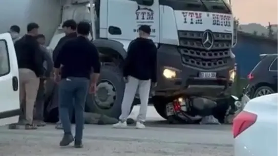 Hatay’da 75 Yaşındaki Sürücü Motosiklet Kazası Sonrası Hastaneye Alındı