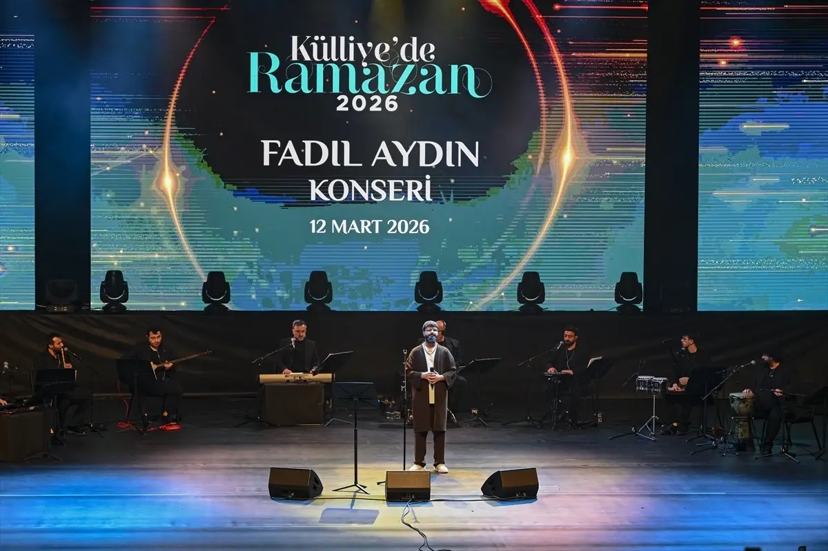 Fadıl Aydın, Cumhurbaşkanlığı Külliyesi'nde Ramazan Konserine Sahne Oldu