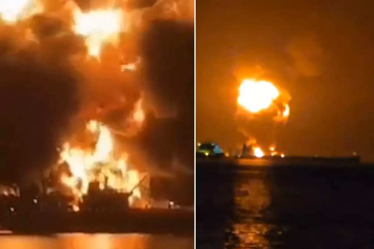 Basra Limanı'nda Gece Yarısı Petrol Tankerlerine Şok Saldırı