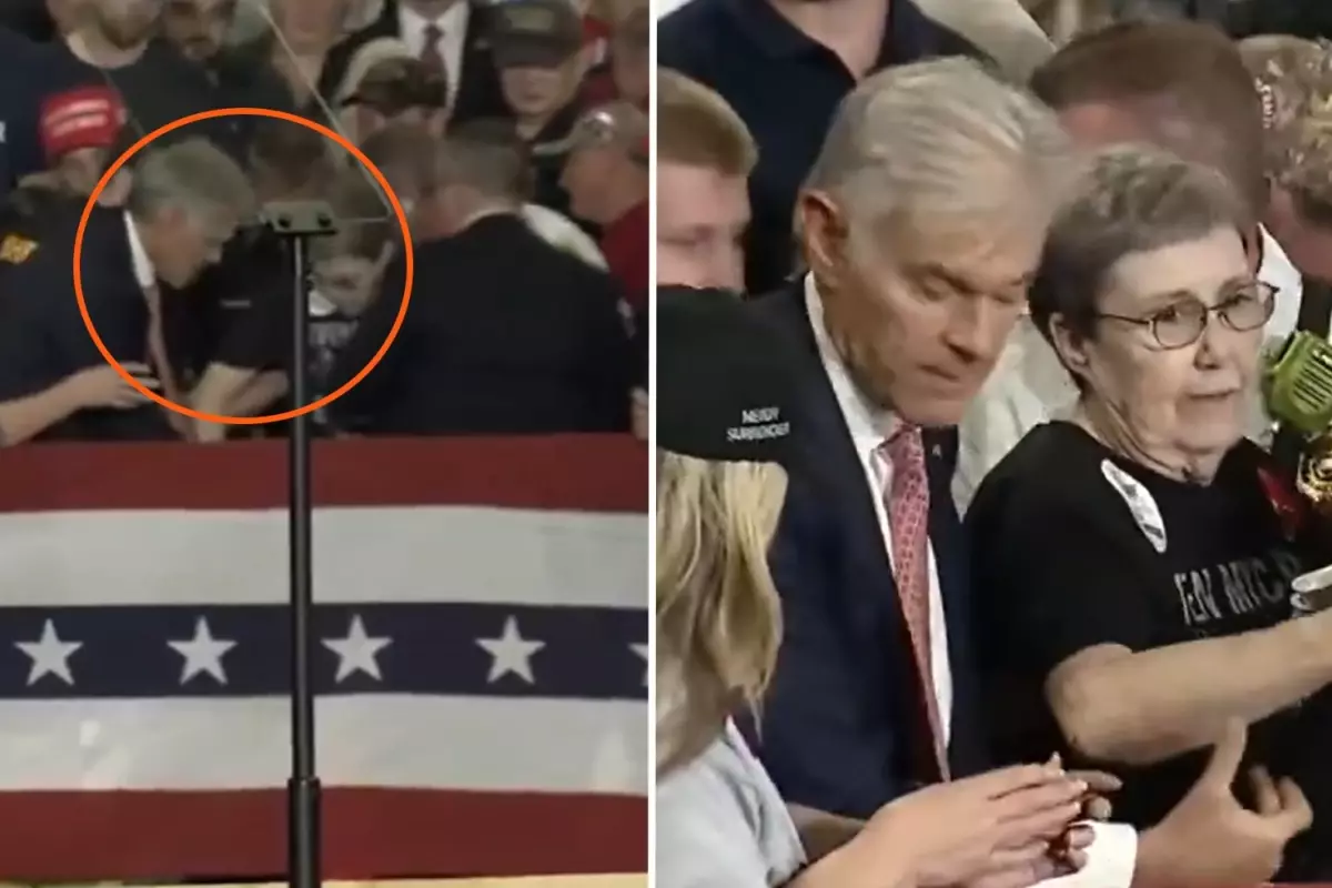 Trump Mitinginde Ani Baygınlık: Dr. Mehmet Öz Müdahale Etti