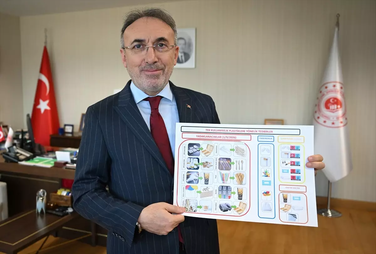 Türkiye'de Tek Kullanımlık Plastik Ürünlere Yeni Kısıtlama Getiriliyor