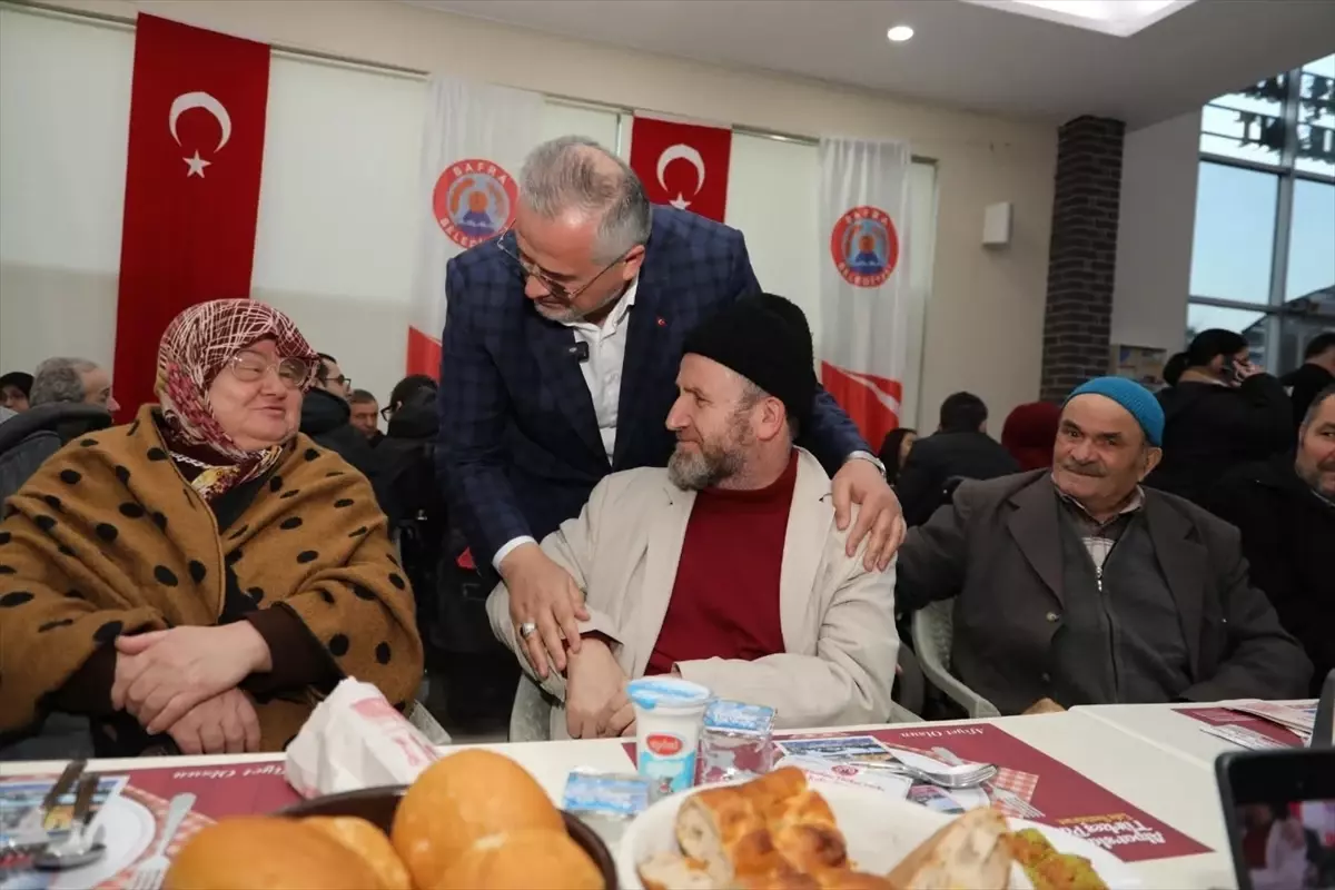 Bafra Belediyesi Engelli Vatandaşlar İçin Ramazan İftarını Düzenledi