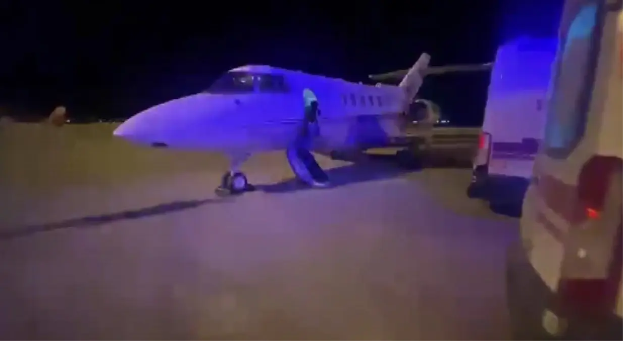 Kalp Anomalili 2 Günlük Bebek Uçak Ambulansla Konya'ya Gönderildi