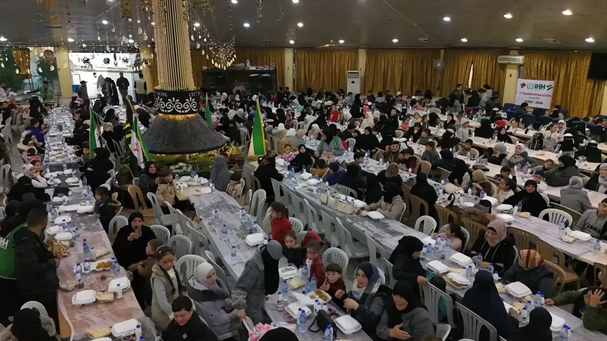 İHH, Suriye'de 144.000'den Fazla Kişiye Ramazan İftarı Dağıttı