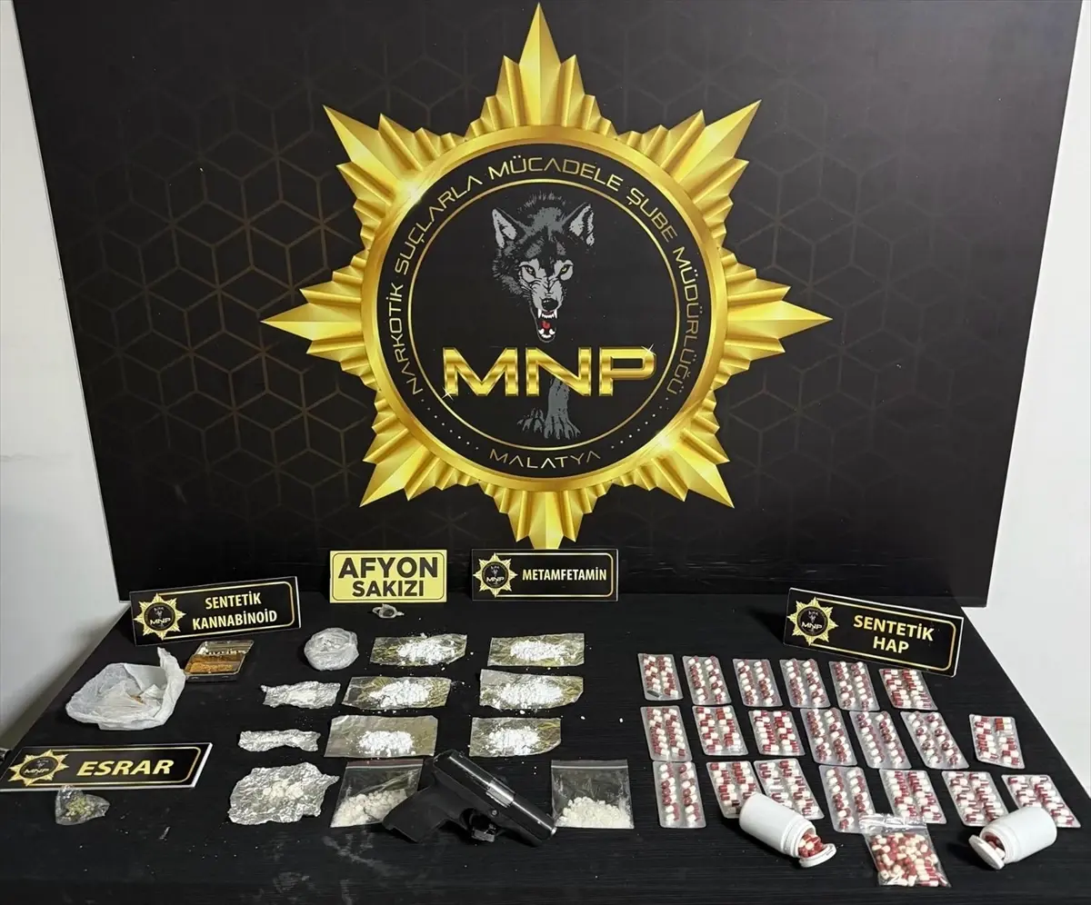Malatya’da Büyük Uyuşturucu Operasyonu: 7 Şüpheli Tutuklandı