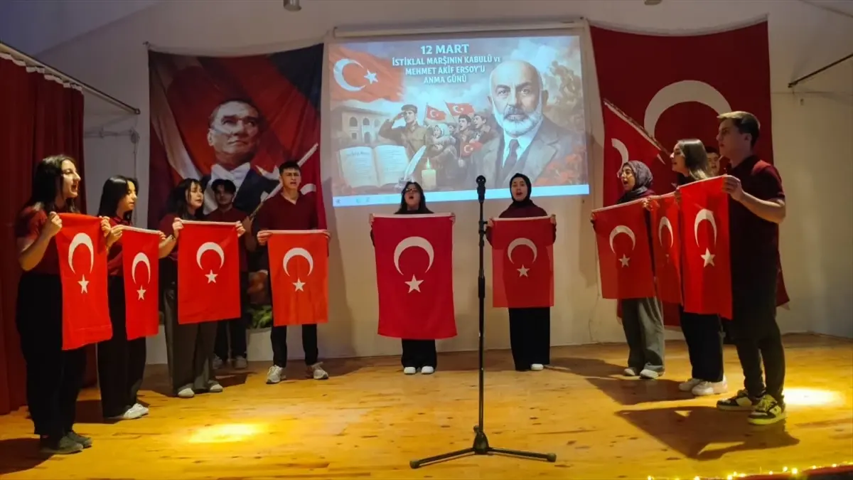 Oğuzlar’da 12 Mart İstiklal Marşı Kabulü Coşkusu