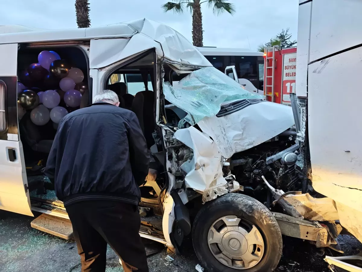 Samsun İlkadım’da Üç Araç Zincirleme Kazası: 7 Yaralı