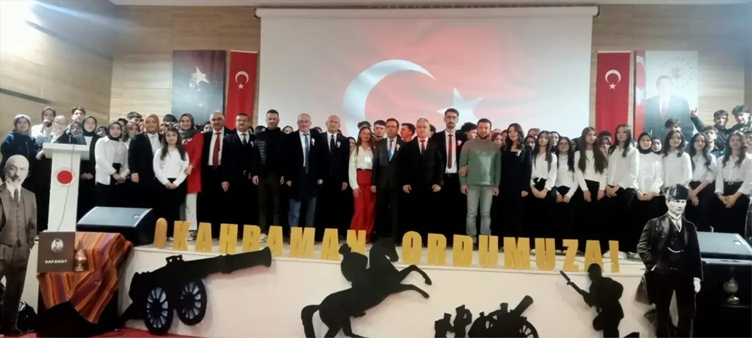 Sorgun’da İstiklal Marşı ve Mehmet Akif Ersoy Anma Etkinliği