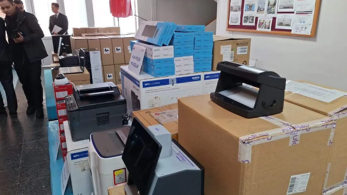 Dereköy Sınır Kapısı’na Yeni Güvenlik Ekipmanları Teslim Edildi