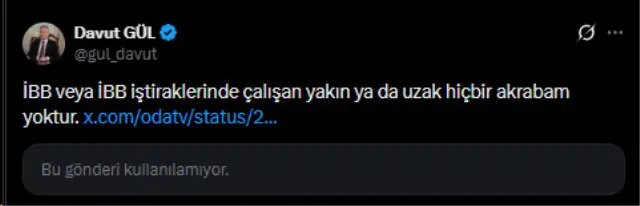 İBB davasında delil toplama