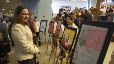 İstiklal Marşı töreni sahnesi