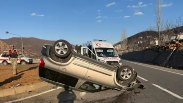 Kazanın meydana geldiği yol kesimi