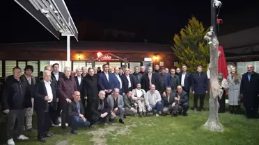 İftar programında ÇUDEF üyelerinin bir arada olduğu an