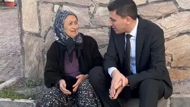 Kaymakam Akar ve vatandaşların ortak fotoğrafı