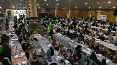 İftar sofraları ve dağıtım anı