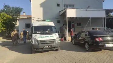 Olay yerinde bulunan silah