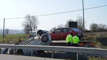 Kazada yaralanan sürücüler