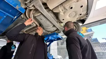 Ekspertiz sırasında tespit edilen gizli zula bölmesi