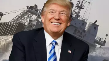 İran gemisi batırma sahnesi