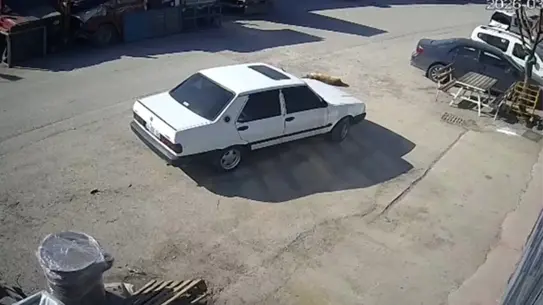 Güvenlik kamerası görüntüsü