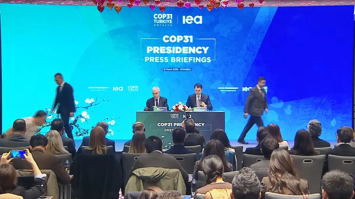 Bakan Kurum, COP31'de Enerji ve İklim Krizinin Acil Durum Olduğunu Belirtti