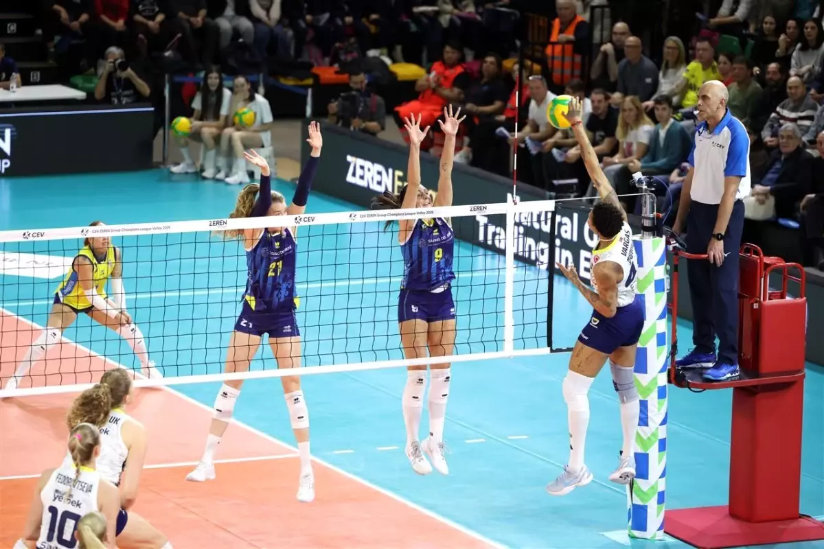 Fenerbahçe Medicana, Şampiyonlar Ligi Çeyrek Finalinde Scandicci'ye 3-0 Yenildi