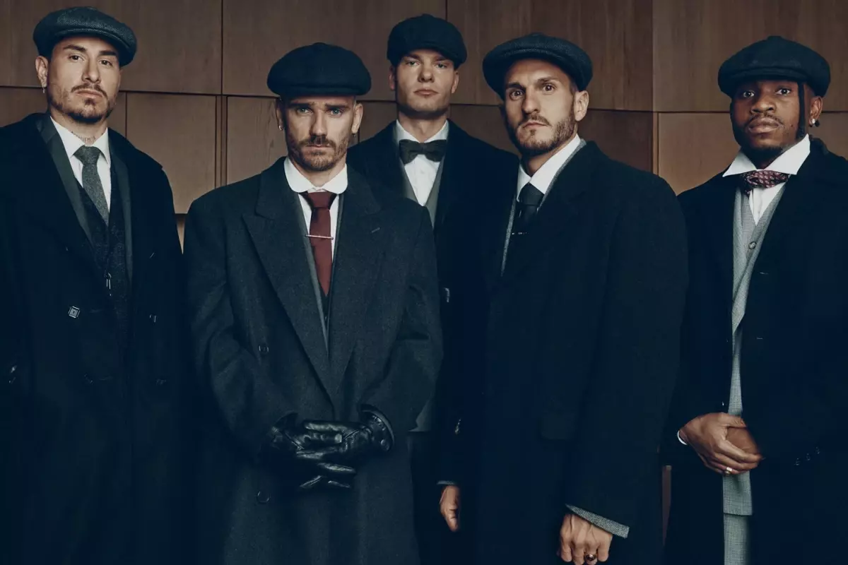 Atletico Madrid Yıldızları Peaky Blinders Kostümüyle Sosyal Medyada Fırtına Estirdi