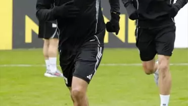 Erzurumspor'un hazırlık antrenmanı