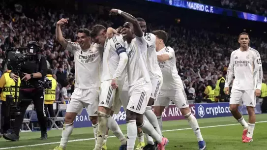 Maçta Real Madrid'in golleri