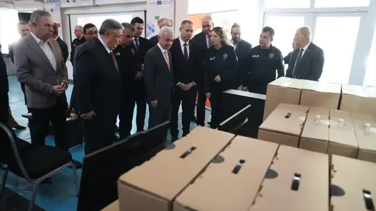 Dereköy Sınır Kapısı'na Yeni Nesil Güvenlik Sistemleri Teslim Edildi