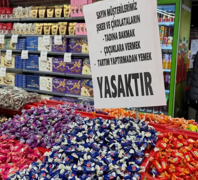 Uyarı notunun detaylı fotoğrafı