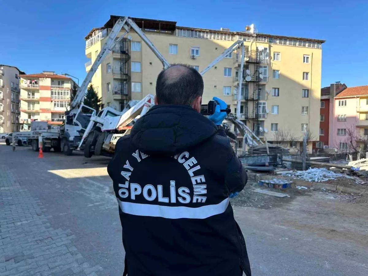 Uşak'ta İnşaat Kazasında İşçi Hayatını Kaybetti