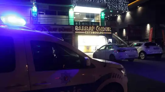 Soygun anına ait fotoğraf