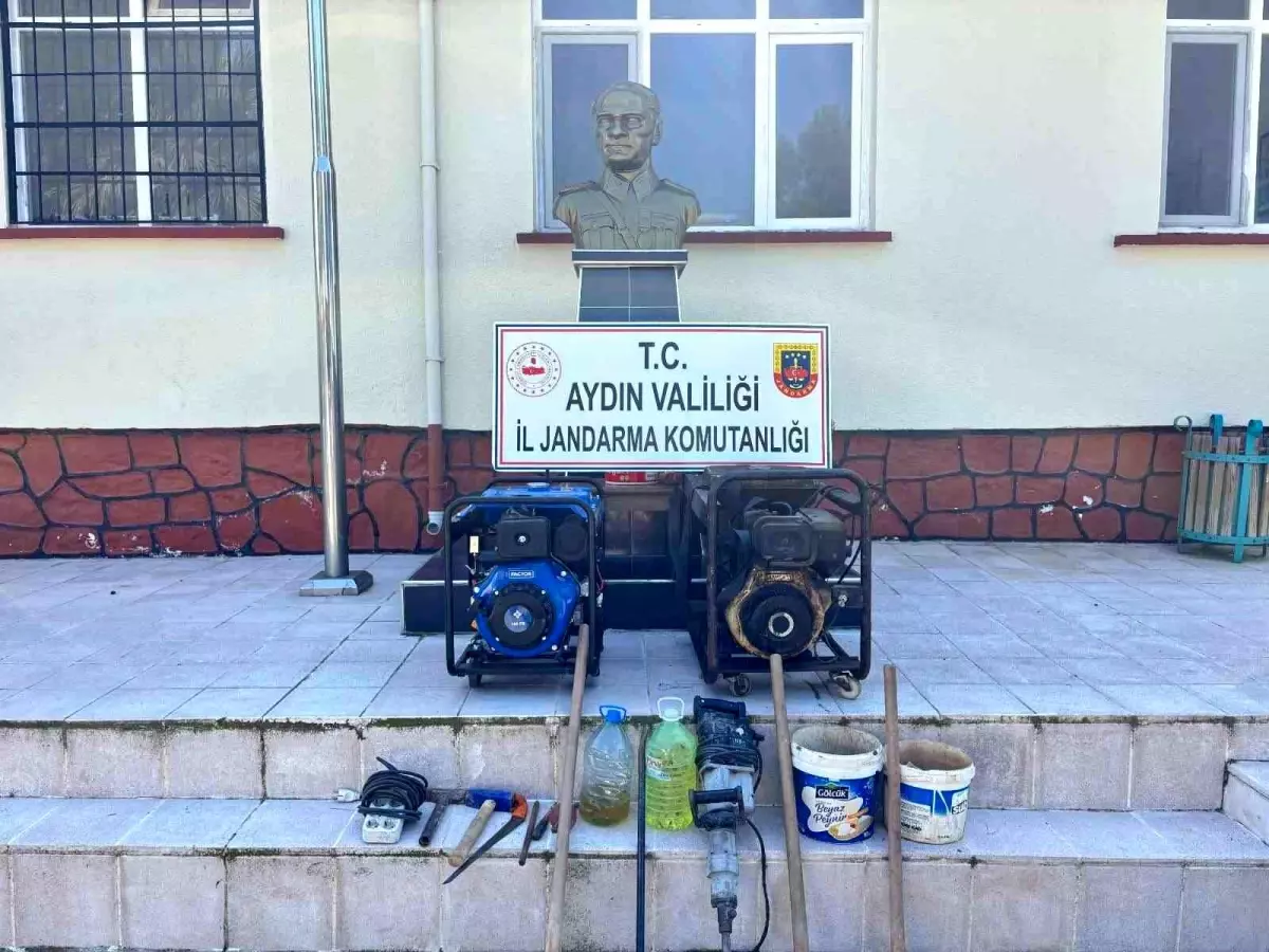 Koçarlı’da Kaçak Kazı Operasyonu: 6 Şüpheli Gözaltına Alındı