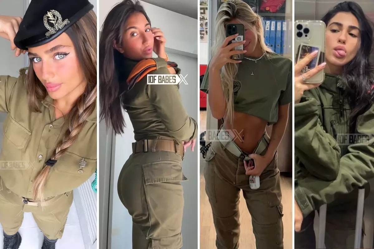 İsrailli Kadın Askerlerin Sosyal Medyada Yaratıcı ve Alışılmadık Paylaşımları