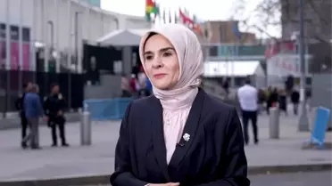 Bakan Göktaş BM'de Ortak Beyanı Sunarken