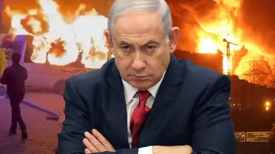 Basın toplantısında Netanyahu