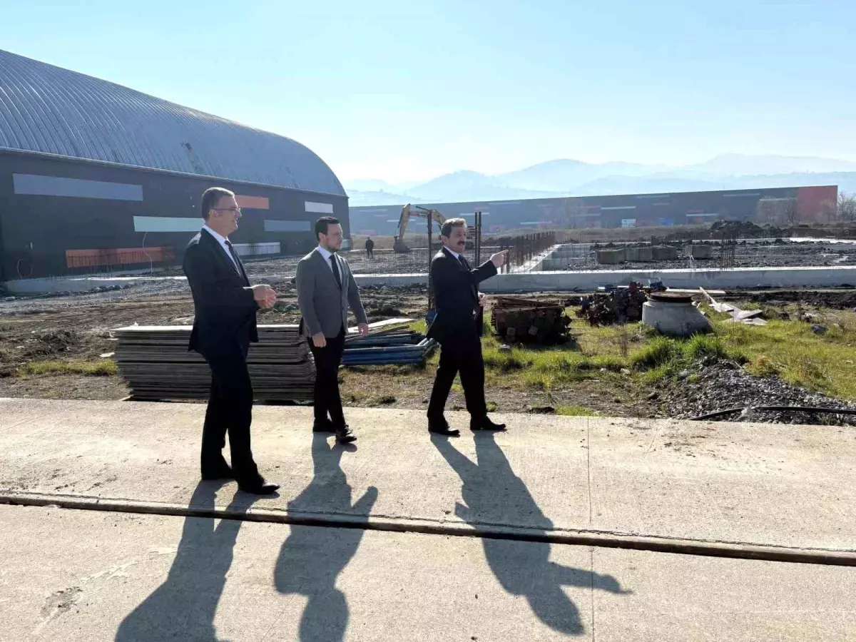 Samsun’da Lojistik ve Sanayi Projeleri Vali Tavlı’ın Denetiminde