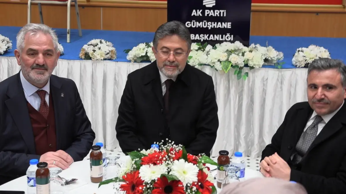 Gümüşhane İftar Programında Bakan Yumaklı'dan Terörsüz Türkiye ve Barış Vurgusu