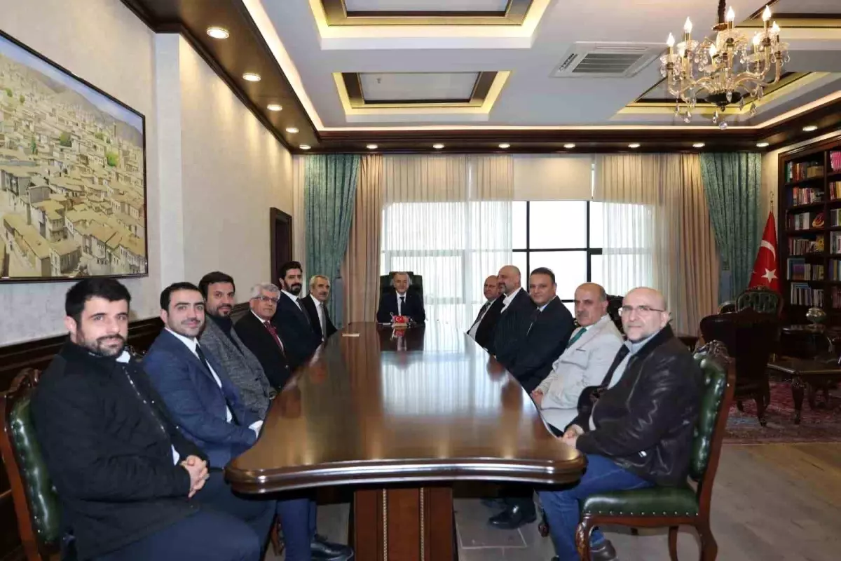 MASSAD Başkanı Bozcan, Vali Hatipoğlu ile Bölge Kalkınma Projelerini Görüştü