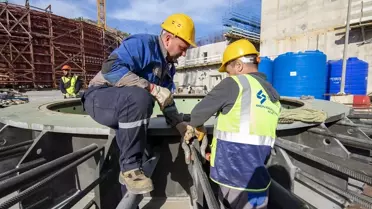 Akkuyu NGS'de Dördüncü Güç Ünitesi Montajı Tamamlandı, Reaktör Şaftı Yeni Aşamaya Geçti