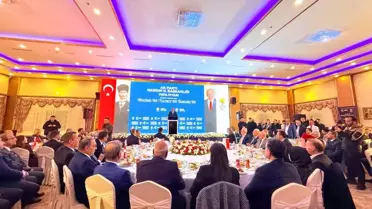 Yılmaz'ın konuşmasından bir kare