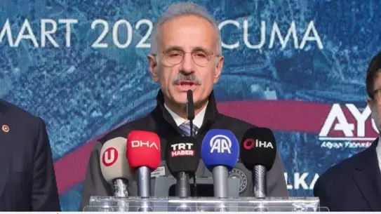 Hızlı tren hattının plan haritası